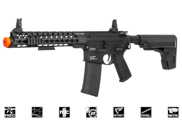 KWA Ronin 10 2.5 VM4 SBR CQB AEG Airsoft Rifle ( Black )
