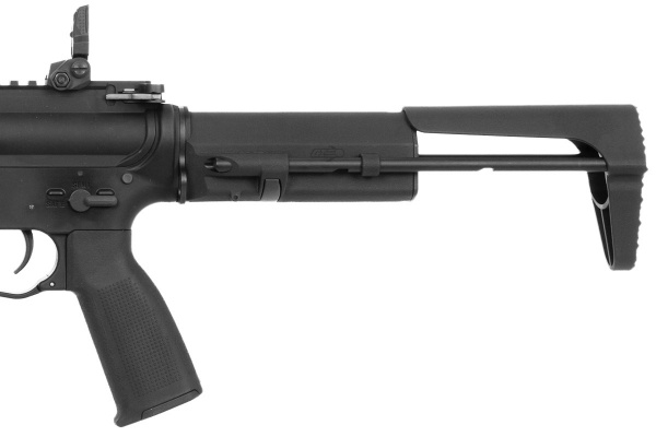 KWA Ronin 6 2.5 M4 PDW CQB AEG Airsoft Rifle ( Black )