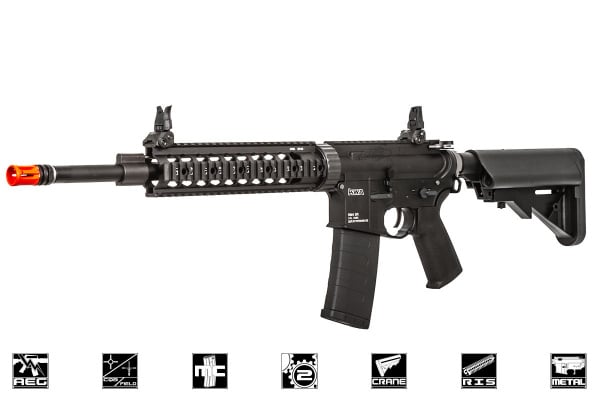 KWA RM4 ERG SR10 AEG Airsoft Rifle ( Black )