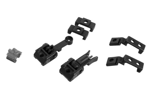 PTS Griffin Armament Modular Back Up Iron Sight Set ( Black )