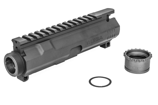 PTS Mega Arms AR-15 Billet Upper Receiver for Mega Arms MKM GBBR Only ( Black )