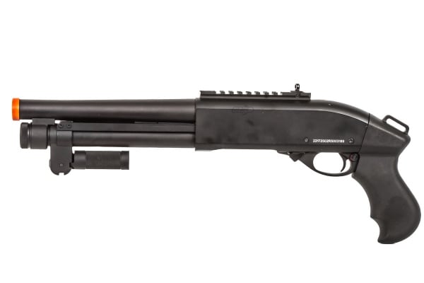 JAG Arms Super Gas Scattergun CQB Gas Airsoft Shotgun ( Black )