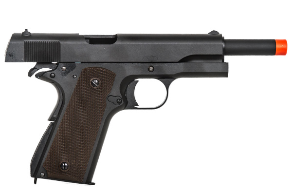 SRC 1911 Semi Auto Gas Blowback Airsoft Pistol ( Black )