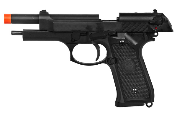 SRC M9 Semi Auto Gas Blowback CO2 Airsoft Pistol ( Black )