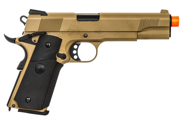 SRC 1911 Semi Auto Gas Blowback Airsoft Pistol ( Tan )