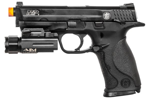Smith and Wesson M&P9 CO2 Blowback Airsoft Pistol ( Black )