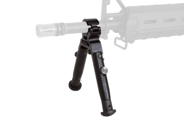 UTG 5.1" Clamp On Competition Bipod ( Black )