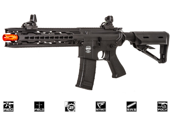 Valken Battle Machine TRG-M V2.0 M4 Carbine AEG Airsoft Rifle ( Black )