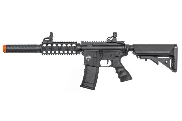 Valken Battle Machine SD V2.0 M4 Carbine AEG Airsoft Rifle ( Black )