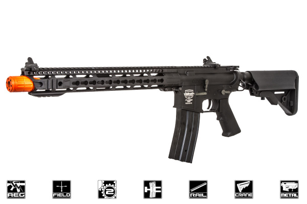 Valken Alloy Series MK.III Carbine AEG Airsoft Rifle ( Black )
