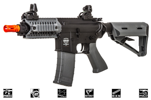 Valken Battle Machine Mod-C V2.0 M4 Carbine AEG Airsoft Rifle ( Black / Gray )