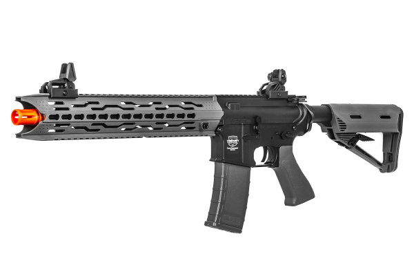 Valken Battle Machine TRG-L V2.0 M4 Carbine AEG Airsoft Rifle ( Black / Gray )