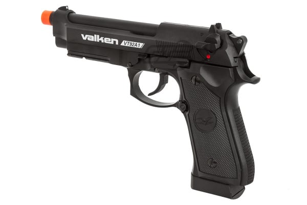 Valken VT 92 A1 M9 Pistol CO2 Blowback Airsoft Pistol ( Black )