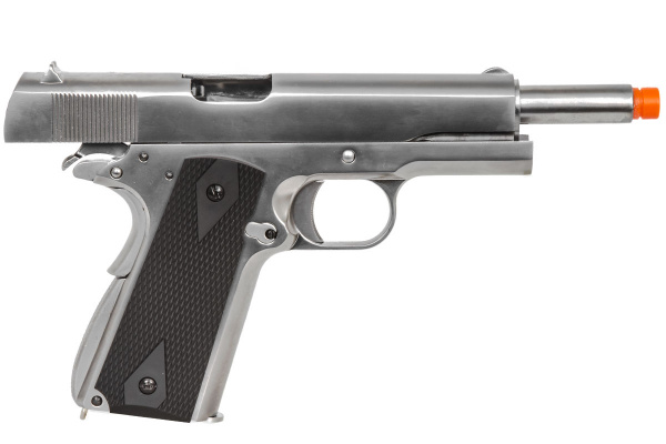 WE 1911A GBB Airsoft Pistol ( Chrome )