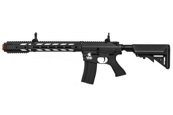 Lancer Tactical LT25B Interceptor SPR M4 Carbine AEG Airsoft Rifle ( Black )