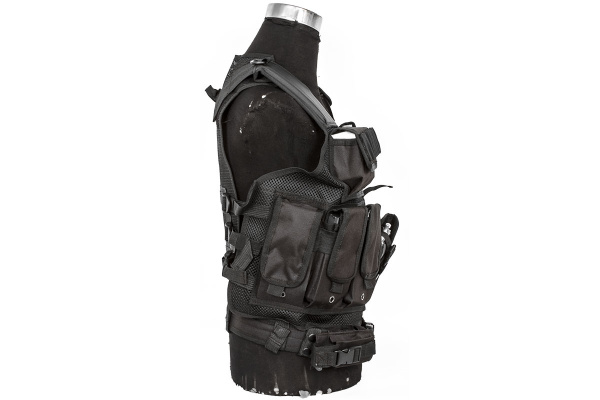 Classic Army Tactical Cross Draw Vest ( Black )