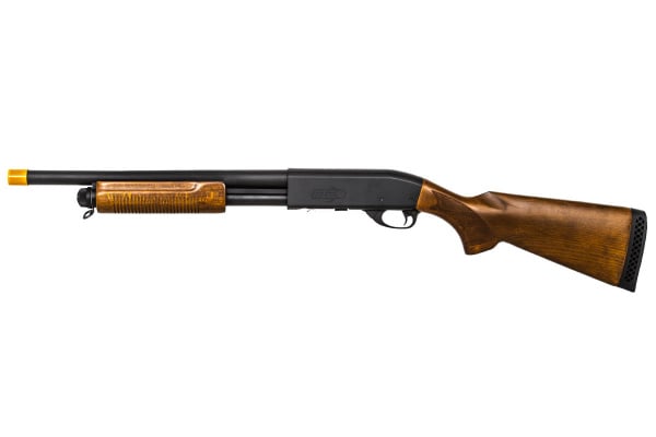 Classic Army Police CA870 Spring Airsoft Shotgun ( Black / Wood )