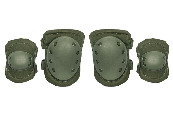 Airsoft GI Knee/Elbow Pads Combo Set ( OD Green )