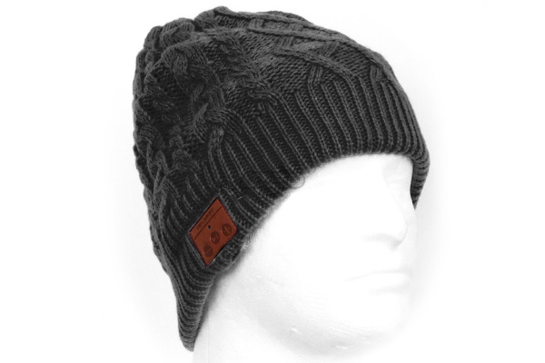 Tenergy Bluetooth Beanie Braided Cable Knit ( Black )