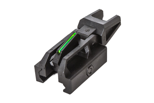 Valken Folding Front Sight-Black/Neon