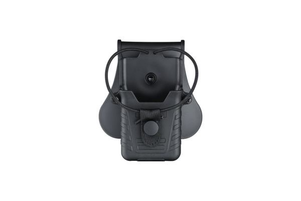 Amomax Tactical Hard Shell Radio Holder ( Black )