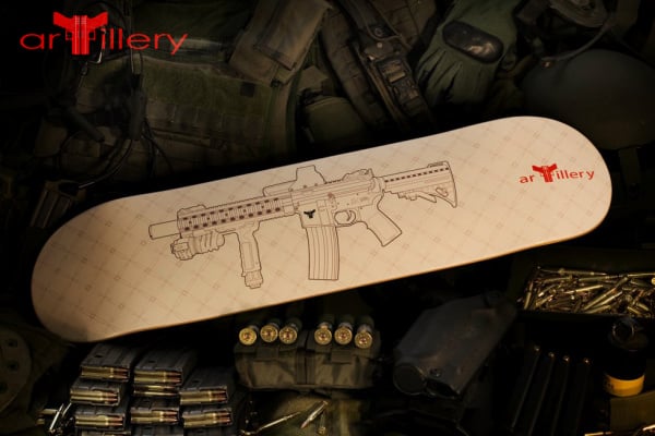 (Discontinued) Artillery Skate Board