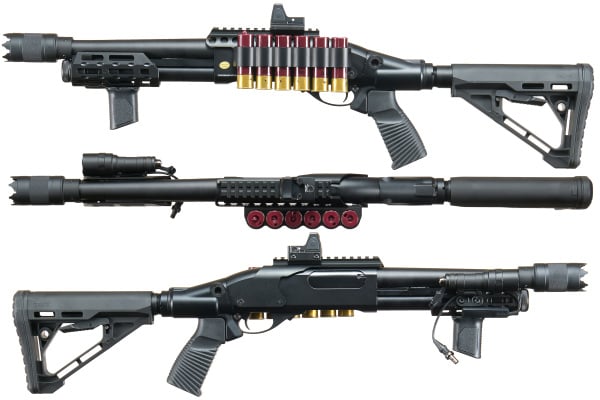 Airsoft GI Custom Yung Fudd Gas Shotgun