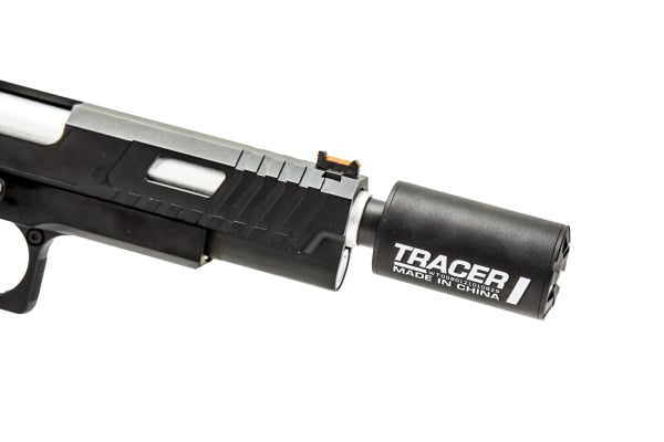 Airsoft GI Custom Sigurd Hi-Capa Gas Blowback Pistol ( Black / Silver )