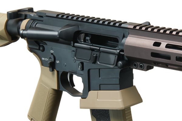 Golden Eagle A.T.R4-c GBBR Gas Blowback M4 Airsoft Rifle (Tan)