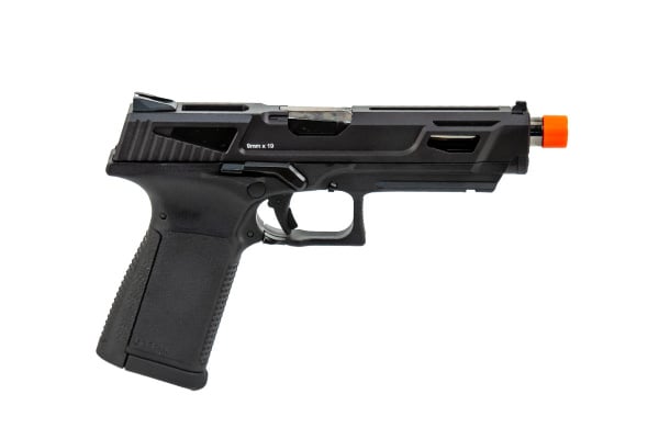 G&G GTP 9 MS Green Gas Blowback Airsoft Pistol ( Black )
