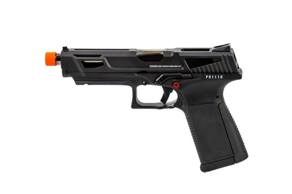 G&G GTP 9 MS Green Gas Blowback Airsoft Pistol ( Black )