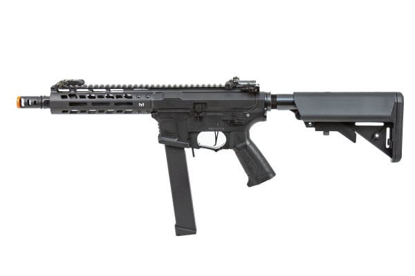G&G CM16 PCC9 CQB AEG Carbine Airsoft Rifle ( Black )