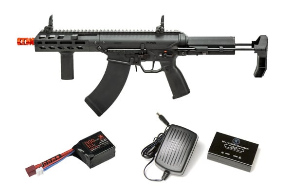 KWA Original AEG Battery & Charger Package #5 Feat. SCARLETT-47 PDW 2.5+ AEG