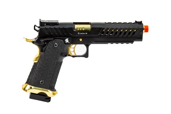 Lancer Tactical Knightshade 1911 Gas Blowback Airsoft Pistol ( Black / Gold )