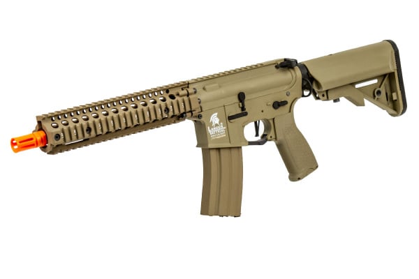 Lancer Tactical MK18 LT-31TA-G2-E Hybrid ETU & METAL RAILS Gen 2 M4 AEG ( Tan )