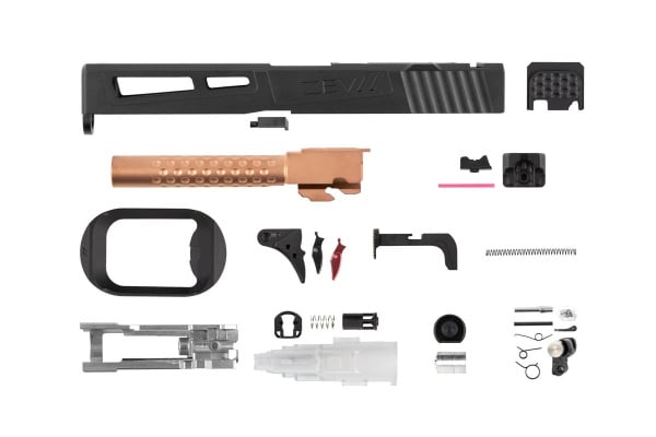 PTS ZEV Prizefighter Slide Kit  TM G17 ( RMR Version / Black / Bronze )