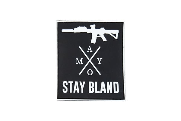 Stay Bland Airsoft GI Limited Edition Mayo Gang PVC Patch