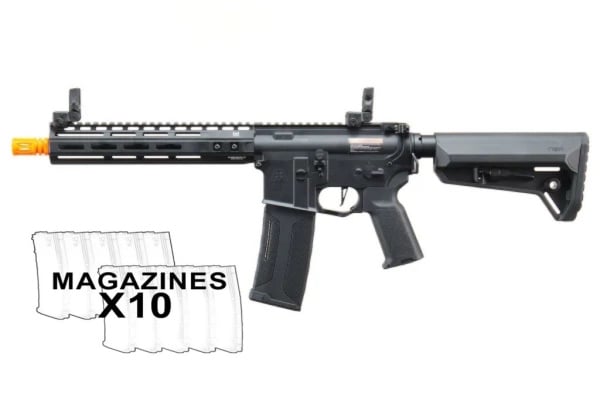 Type-A MK2 10" Gen 4 AEG Airsoft Rifle 10 Pack Mag Combo