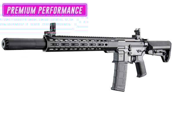 AIRSOFTGI PREMIUM CUSTOM MGC4 MK3 13" TYPHOON M4 AEG (BLACK)