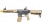 Lancer Tactical Gen 4 Stalker 10" Full Metal M4 AEG Airsoft Rifle (Black & Tan)