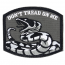 Condor Outdoor Don't Tread On Me  Velcro Patch (Black)