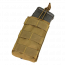 Condor Outdoor MOLLE Single Open Top M4 Magazine Pouch (Coyote)