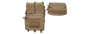 Wosport Tactical L118 Modular Back Panel (Tan) (daily shocker)