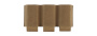 Wosport Triple 5.56 Magazine Pouch Insert (Tan)