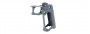 Laylax Skeleton Grip R for Hi-Capa Gas Blowback Airsoft Pistols (Wolf Gray) (daily shocker)