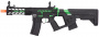 Lancer Tactical Enforcer BATTLE HAWK 7" Skeleton ProLine ETC & Full Metal AEG Airsoft Rifle w/ Alpha Stock (Black/Green/Hig
