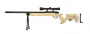 Well SR-22 Type 22 Bolt Action Sniper Airsoft Rifle Scope & Bipod Package (Tan) (daily shocker)
