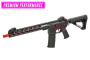 AIRSOFTGI PREMIUM CUSTOM MGC4 MK2 TYPHOON M4 AEG (BLACK & RED)