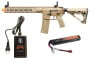 Lancer Tactical Gen 4 Valiant M4 AEG Airsoft Rifle Battery & Charger Combo (Tan)