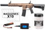 Mayo Gang MGC4 MK3 Full Metal M4 AEG Full Set Combo (Bronze)